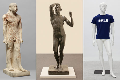 © Leopold Museum Bild der Austellung "nackte männer"