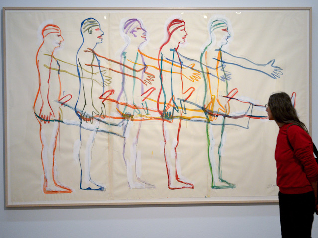 © APA/Roland Schlager Bild der Austellung "nackte männer"
