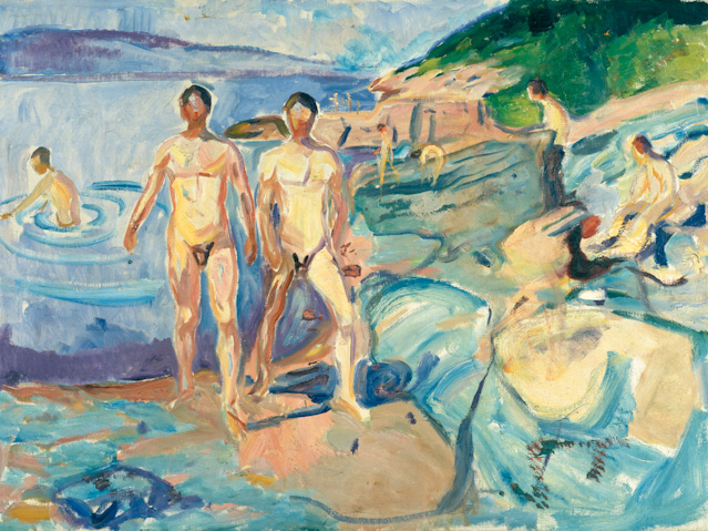 © Leopold Museum Bild der Austellung "nackte männer"