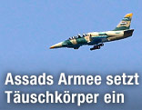 Kampfflugzeug der syrischen Luftwaffe