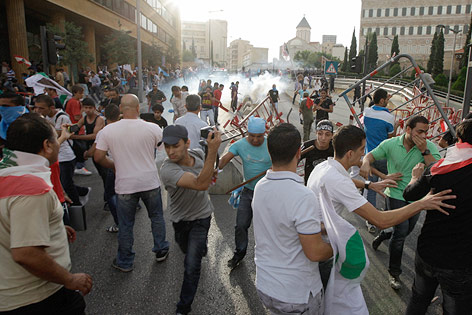© Reuters Krawalle in Beirut