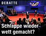 US-Präsident Barack Obama und sein Herausforderer Mitt Romney