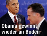US-Präsident Barack Obama und sein Herausforderer Mitt Romney