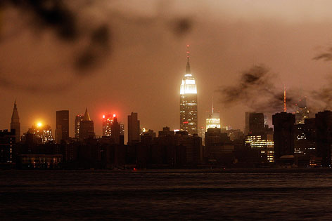 © AP/Frank Franklin Dunkle Skyline von New York