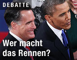 US-Präsidentschaftskandidaten Mitt Romney und Barack Obama