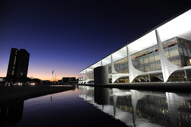 © APA/EPA/Fernando Bizerra Jr Planalto Palace in Brasilia