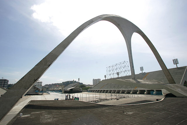 © AP/ Ricardo Moraes Sambodrome, in Rio de Janeiro
