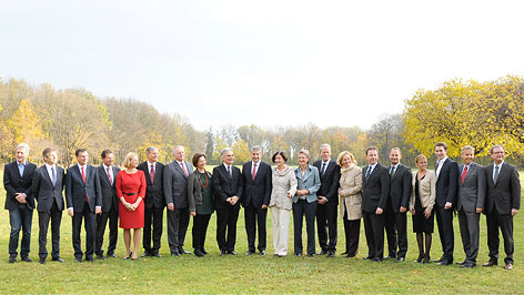 © APA/Robert Jäger Gruppenbild der Bundesregierung