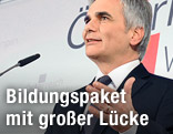 Bundeskanzler Werner Faymann und Vizekanzler Michael Spindelegger