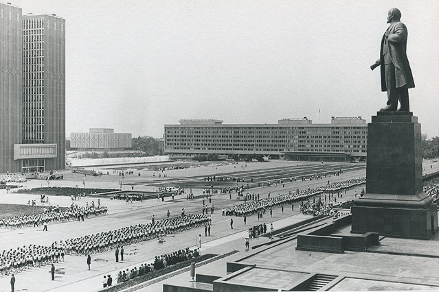 © Privatarchiv Farchad Tursunow Lenin-Platz, 1966–1972, Taschkent, Usbekistan