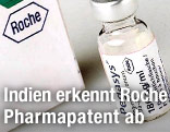 Das Medikament "Pegasys" von Roche