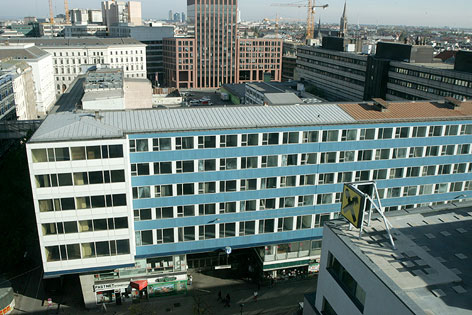 Bahnhof Wien Mitte aufgenommen am 24. 10. 2005
