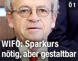 Wifo-Chef Karl Aiginger