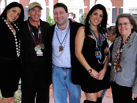 David Petraeus mit Jill Kelley und seiner Frau Holly Petraeus