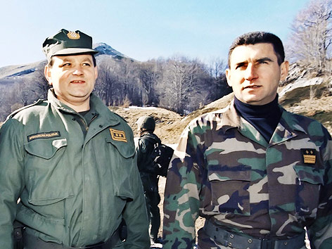 © Reuters/Nikola Solic Die ehemaligen jugoslawischen Generäle Ante Gotovina und Mladen Markac