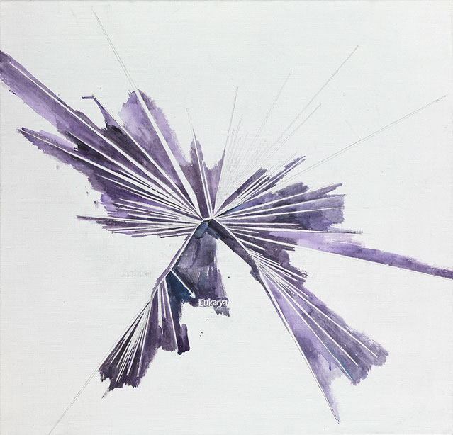 © Agnes Fuchs Acrylgemälde von Agnes Fuchs "Fig. 3. Archaea and Bacteria Nr.2/ Explosion of life ... , 2011"