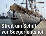 Das argentinische Schiff "Libertad"