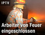 Feuerwehr bei Fabriksbrand in Bangladesch