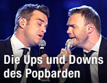 Robbie Williams und Gary Barlow