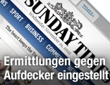 Screenshot der thesundaytimes-Startseite