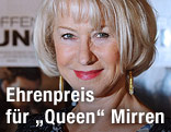 Die britische Schauspielerin Helen Mirren