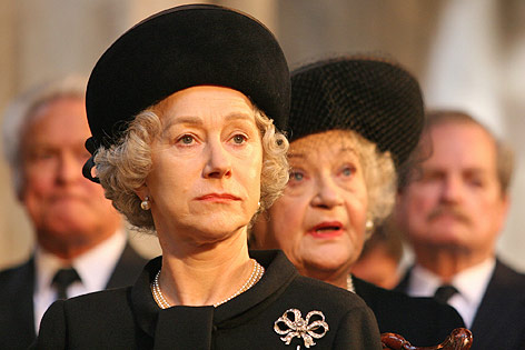 Die britische Schauspielerin Helen Mirren als Queen Elizabeth II.
