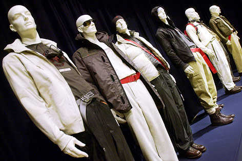 © AP/Mark Lennihan Schaufensterpuppen tragen Mode aus Fleece
