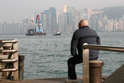 © ORF.at/Roland Winkler Skyline von Hongkong