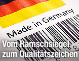 "Made in Germany" Schriftzug
