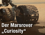 Räder des Marsrovers „Curiosity“