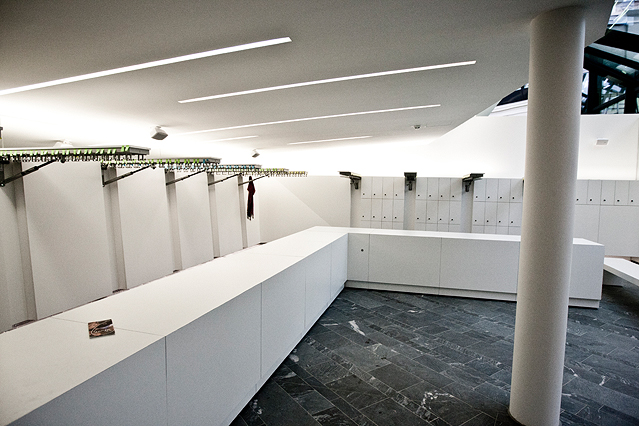 Konzertsaal der Wiener Sängerknaben: Garderobe