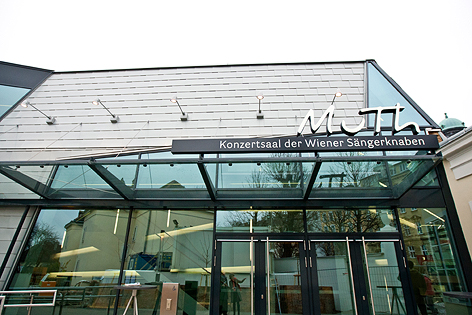 Konzertsaal der Wiener Sängerknaben: Außenansicht