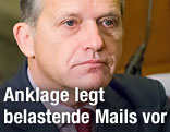 Der Angeklagte Ernst Strasser