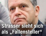 Der Angeklagte Ernst Strasser
