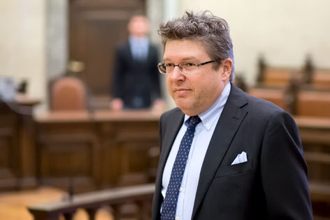 © ORF.at/Roland Winkler Der Angeklagte Ernst Strasser