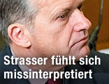 Der Angeklagte Ernst Strasser