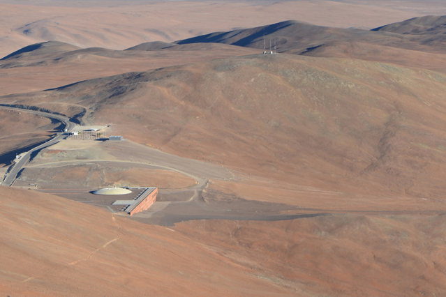 © ORF.at/Peter Prantner Die Paranal-Residencia aus der Vogelperspektive