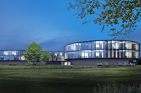 © ESO/Auer+Weber Architekturentwurf für Erweiterung von ESO-Hauptsitz