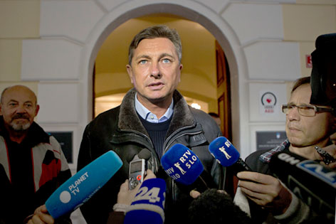 © AP/Darko Bandic Designierter Solowenischer Präsident, Borut Pahor