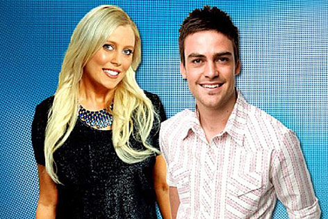 © APA/EPA/Southern Cross Austereo Australia and New Zealand Mel Greig und Michael Christian, zwei Moderatoren vom australischen Radiosender 2DayFM