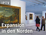 Innenansicht des neuen Louvre
