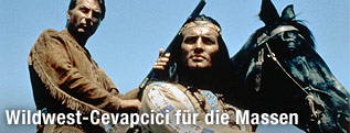 Winnetou und Old Shatterhand im Film "Der Schatz im Silbersee"