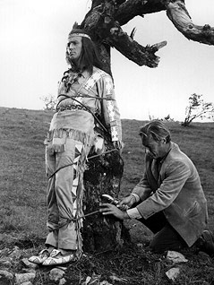 © picturedesk.com/Interfoto/Friedrich Winnetou und Old Shatterhand im Film "Der Schatz im Silbersee"