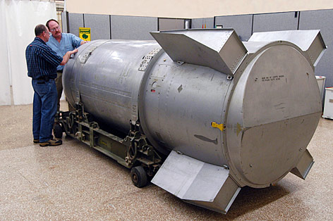 © Reuters/Photo Courtesy B&W Pantex B53-Atombombe