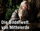 Filmszene aus der Hobbit, Gandalf
