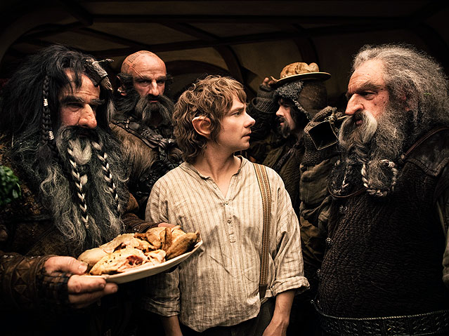 © 2012 Metro-Goldwyn-Mayer Pictures Inc. and Warner Bros. Entertainment Inc. Filmszene aus der Hobbit