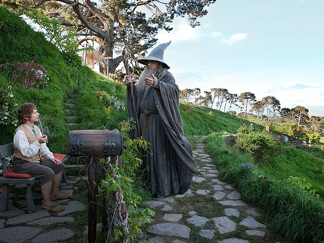 © 2012 Metro-Goldwyn-Mayer Pictures Inc. and Warner Bros. Entertainment Inc. Filmszene aus der Hobbit