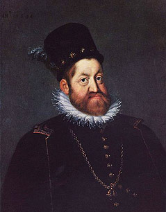 © Public Domain Portrait von Kaiser Rudolph II.