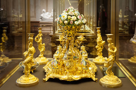 © ORF.at/Zita Köver Surtout des Herzogs Karl Alexander von Lothringen