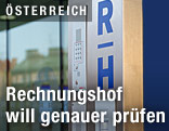 Eingang zum Rechnungshofsgebäude